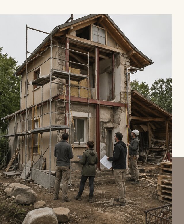 Реконструкция загородного дома под ключ в Элисте от бюро